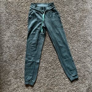 Green Lululemon Joggers (size 2)